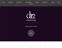 Tablet Screenshot of dr2marketing.com